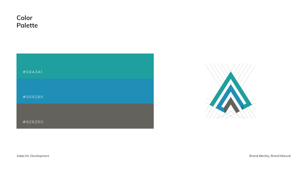 ADAA Development Logo Design Colore Them Branding
