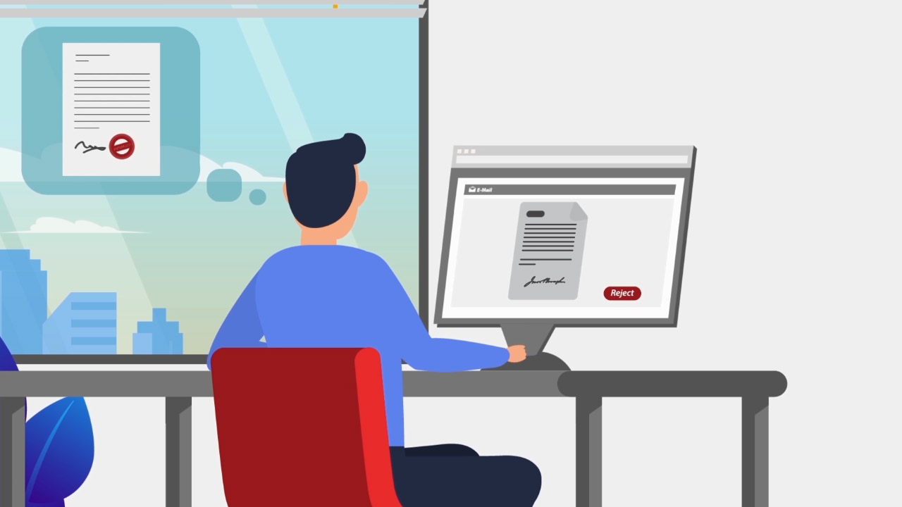 Indorse Digital Signature- ِAnimation