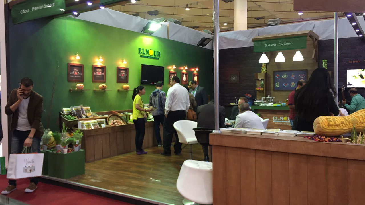 El Nour Fruits & Vegetables Supply Exhibition &  Booth Design 2017