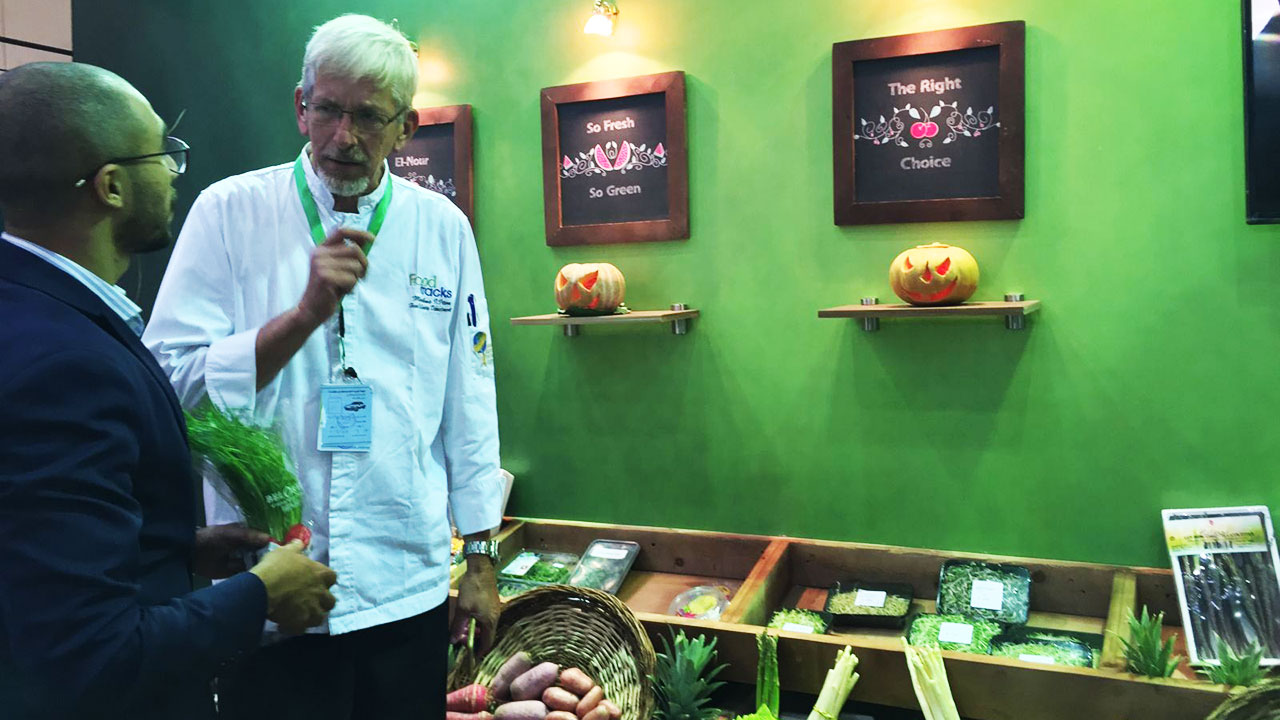 El Nour Fruits & Vegetables Supply Exhibition &  Booth Design 2017 HACE 