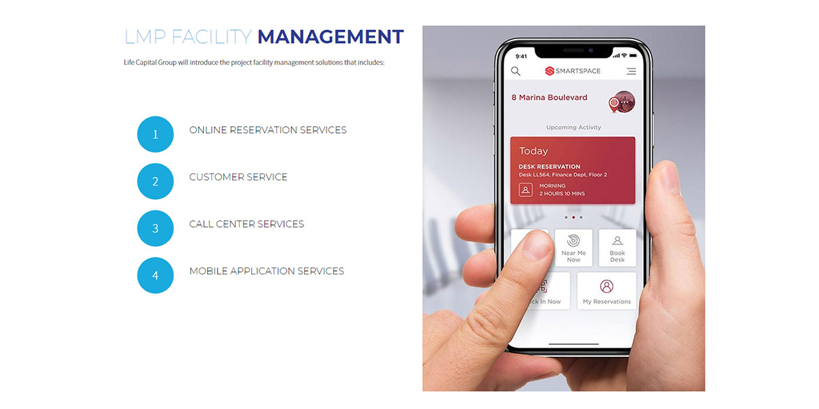 Life Medical Park UI & UX Development Web Design Website Online Services