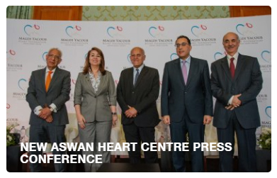 MAGDI YACOUB - Website Design & Development Aswan UI & UX Development New Aswan Heart Center Press Conference