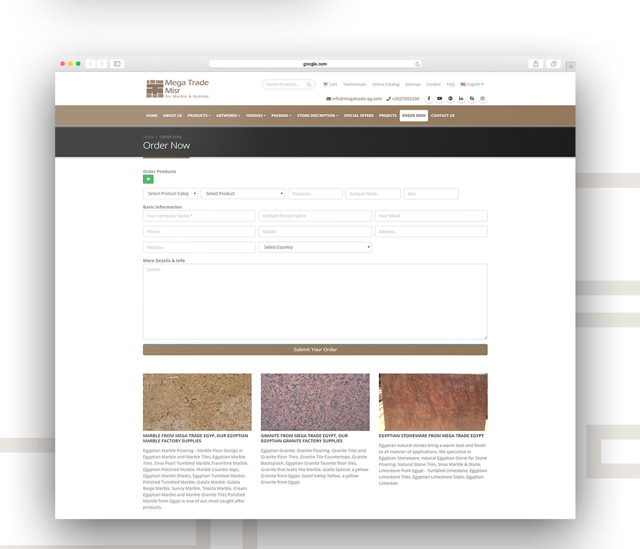 Mega Trade Website Design & Development