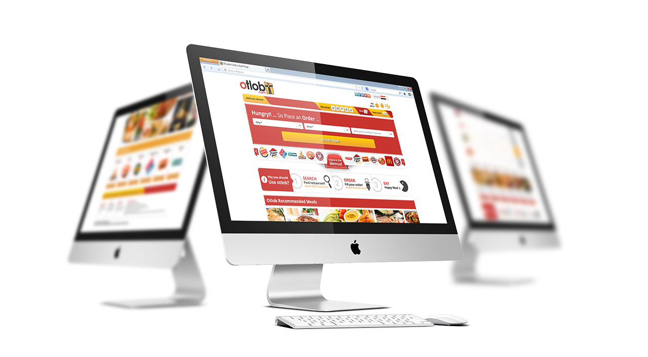 Otlob Website Demo - Website Design