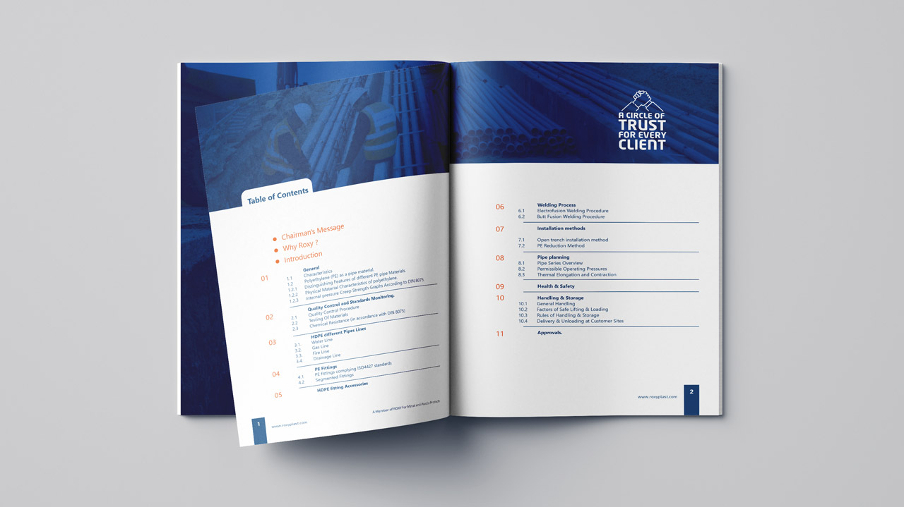 Roxy HDPE Technical Catalogue Branding
